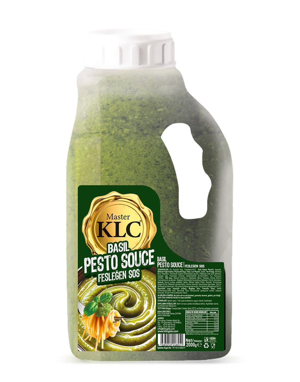 Basil Pesto Sos 2000g