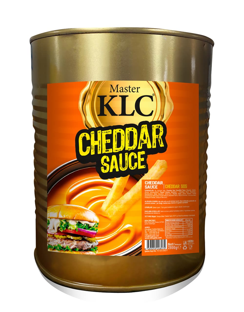 Cheddar Sos 2800g